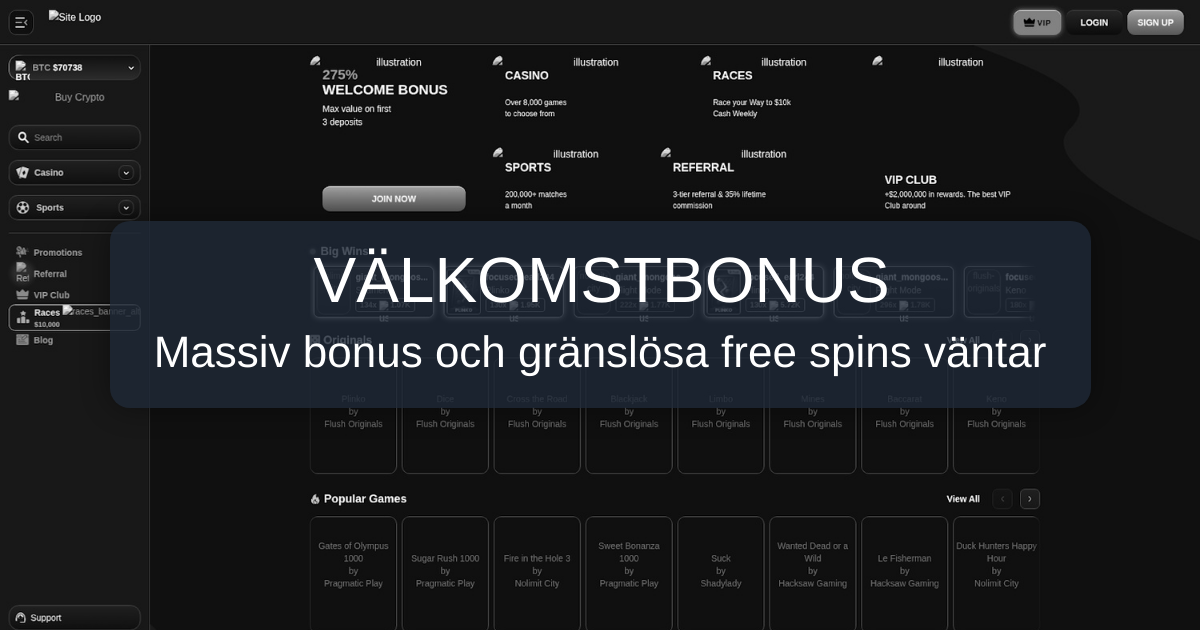 Flush Casino Sverige